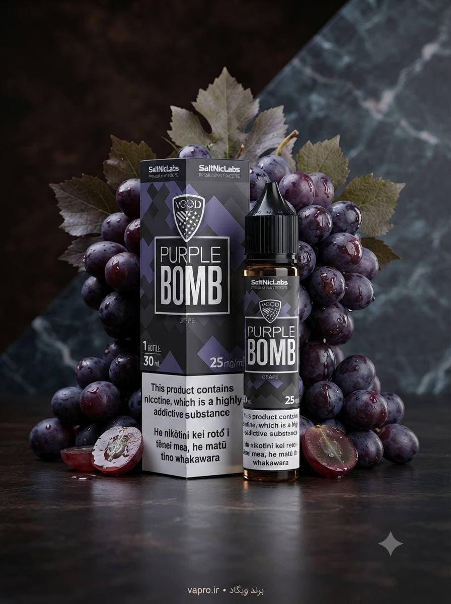 سالت انگور ویگاد | Vgod LIQ Purple Bomb